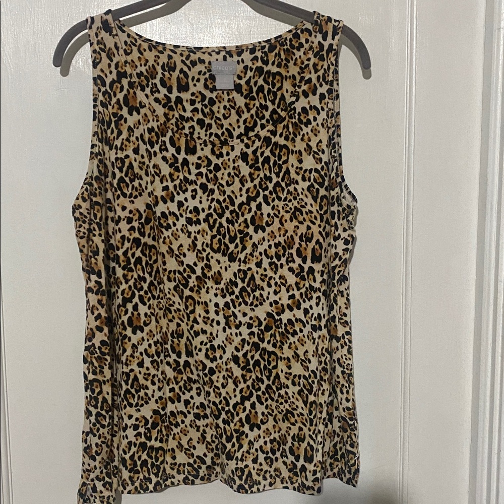 Chico's Animal Print Top